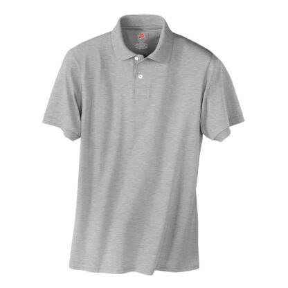 Hanes EcoSmart 5.2 Ounce Jersey Knit Sport Shirt - Image 2