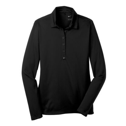 Nike Ladies Long Sleeve Dri-Fit Stretch Tech Polo