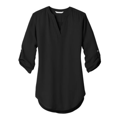 Port Authority Ladies 3/4 Sleeve Tunic Blouse
