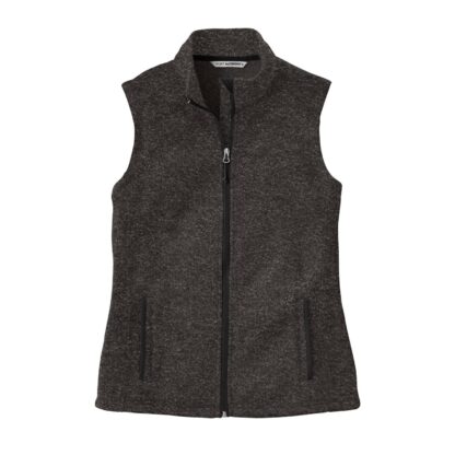 Port Authority ® Ladies Sweater Fleece Vest - Image 2