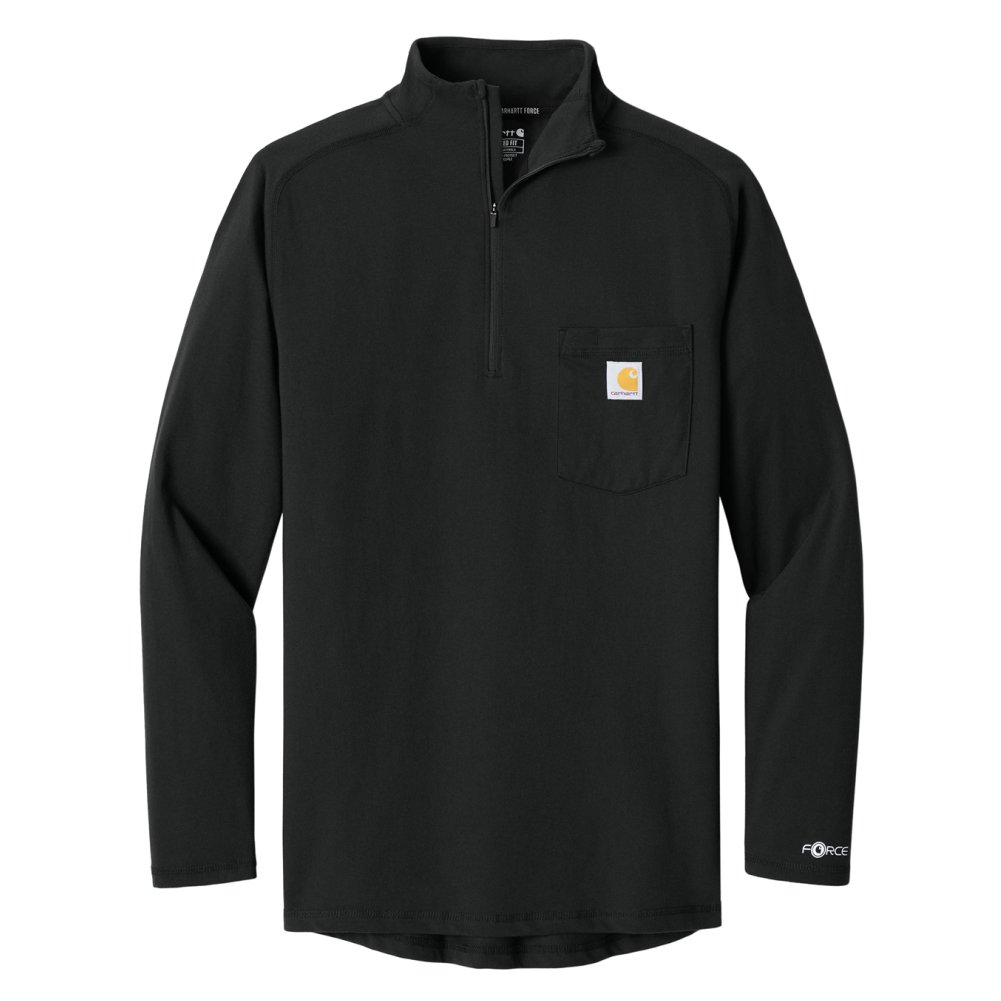 Carhartt Force® 1/4-Zip Long Sleeve T-Shirt - Image 2
