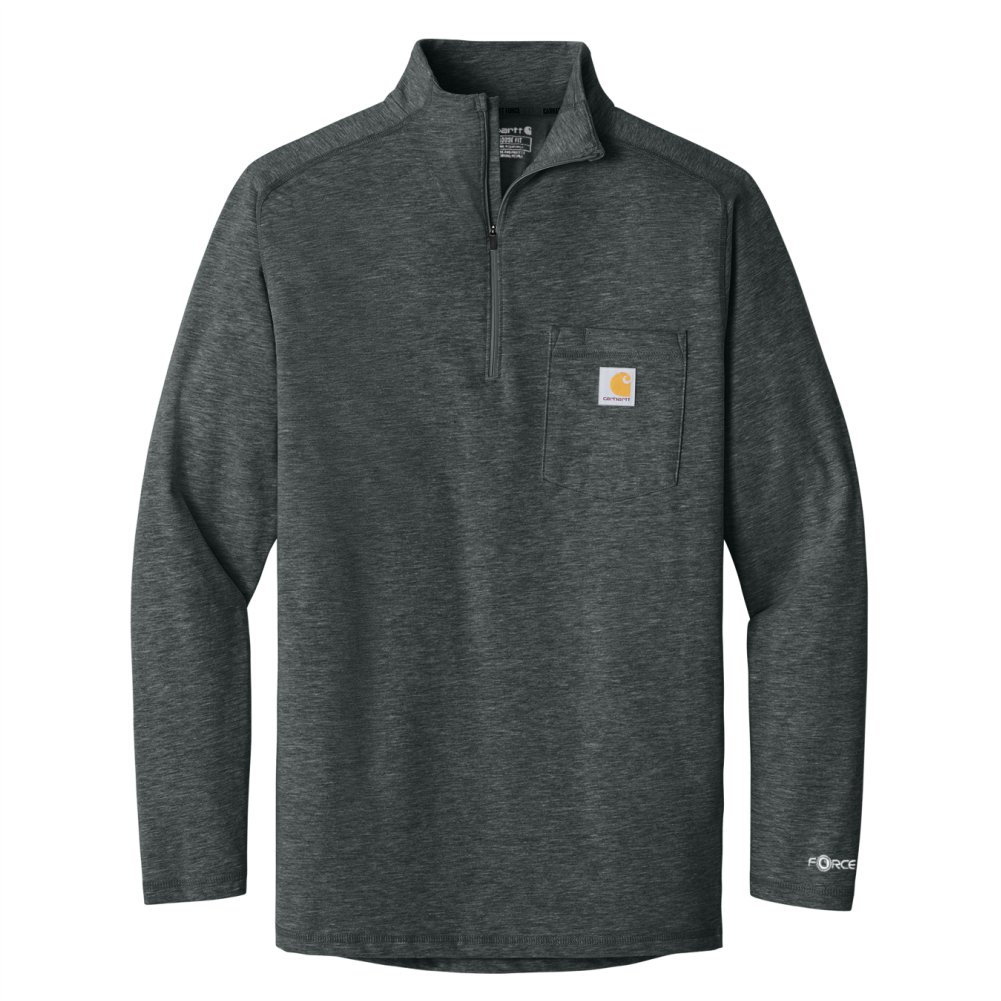 Carhartt Force® 1/4-Zip Long Sleeve T-Shirt - Image 3