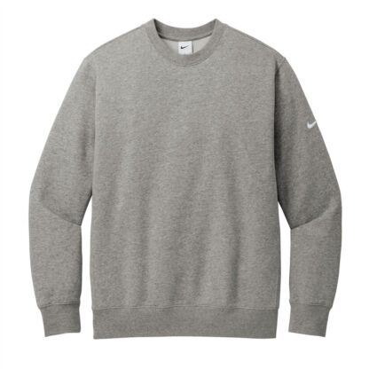 Nike Club Fleece Sleeve Swoosh Crew - Image 4